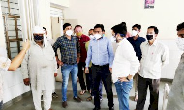 चिकित्सालय मे अनियमितताओ पर भड़के विधायक, कहा आमजन के साथ भेदभाव कतई नहीं करुंगा बर्दाश्त