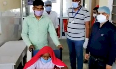 बानसूर सीएचसी मे से अच्छी खबर, कोरोना महामारी से ग्रसित तीन मरीज स्वस्थ होकर लौटे अपने घर