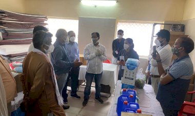 राजीव गांधी की  पुण्यतिथि पर भामाशाह ने रामगढ सीएचसी के लिए सात लाख रुपए के मैडिकल उपकरण और आक्सीजन कंस्ट्रेटर किए भेंट