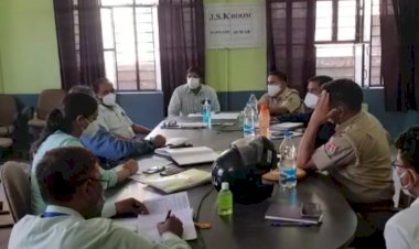 कोरोना महामारी को लेकर आरएए ने प्रशासनिक अधिकारियों की ली समीक्षा बैठक