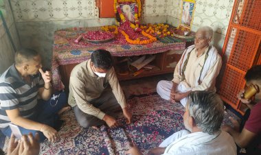 खौंचपुरी में महाप्रयाण ब्रह्मलीन सदगुरुदेव श्री सीताराम बाबा को दी श्रद्धांजलि