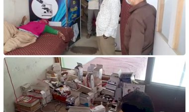 एसडीएम ने बर्डोद में झोलाछाप चिकित्सकों की दुकानो की जांच, कार्यवाही के दिए निर्देश