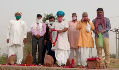 पीलूपुरा में 13 वीं वरषी पर गुर्जर शहीदों को दी श्रद्धांजली