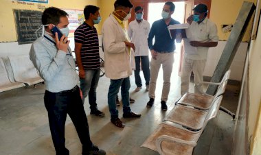 अधिकारी व जनप्रतिनिधियों को महामारी में निरीक्षण आया याद, महामारी तो 1 वर्ष पूर्व ही दे चुकी थी दस्तक