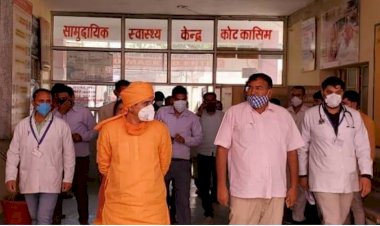 अलवर सांसद महंत बालकनाथ ने कोटकासिम सीएचसी को दी एम्बुलेंस की सौगात, ऑक्सीजन प्लांट लगाने की घोषणा