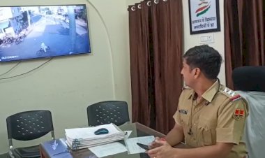 बहरोड़ पुलिस तीसरी आॅख से रख रही कस्बे में पैनी नजर