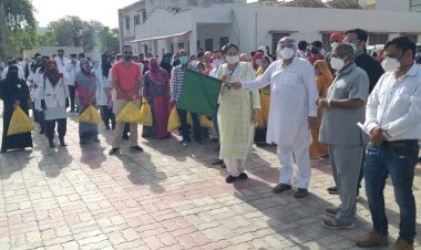 मकराना में कोरोना की रोकथाम को लेकर 55 वार्डो का एक साथ सर्वे अभियान शुरू