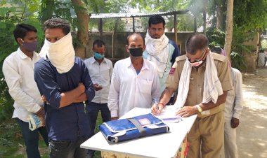 जमीनी विवाद को लेकर हुए खूनी संघर्ष में एक घायल की हुई  मौत, पुलिस ने पोस्टमार्टम करा शव परिजनों को सौंपा