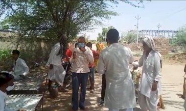 घूमंतु समाज के लोगों के सामने आई काम-धंधें और रोजी रोटी की समस्या