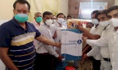 लूपिन फाउंडेशन ने बीसीएमओ को सौंपी कोविड बचाव सामग्री