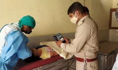 पति ने संदिग्ध परिस्थितियों में गला घोटकर की अपनी पत्नी की हत्या