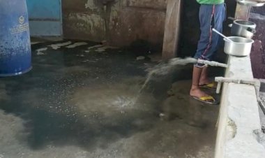 नलों में आ रहा गन्दा और बदबूदार पानी, पेयजल समस्या गहराई