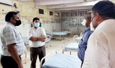 लोगो को बेहतर चिकित्सा सुविधायें और कोविड रोगियों को ऑक्सीजन की उपलब्ध्ता सुनिश्चित करे - डॉ प्रशांत