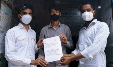युवा कॉंग्रेस कार्यकर्ताओ ने चिरंजीवी योजना के लिए लोगो को किया जागरूक