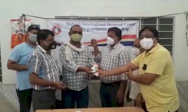 महावीर इंटरनेशनल ने कोरोना योद्धाओं का किया सम्मान