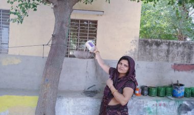 सेवा ही संग़ठन कार्यक्रम के तहत भाजपा कार्यकर्ताओं ने की सेवा