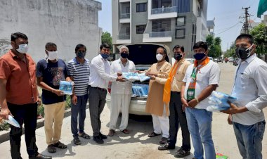 जिले भर में भाजपा ने सेवा से ओतप्रोत के विभिन्न किए कार्यक्रम