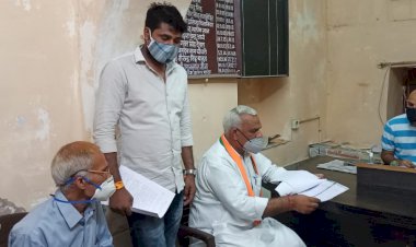 पंचायत समिति की भूमि को राजस्व रिकार्ड में ईदगाह में किया दर्ज, कस्बा वासियों ने जताया कड़ा एतराज एसडीएम को सौंपा ज्ञापन