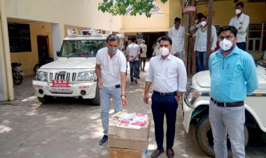 सीएचसी, पीएचसी व ग्राम पंचायत मुख्यालयों पर कार्मिकों को सौंपी मेडिकल किट