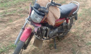 दो बाइक की आपसी भिड़ंत में एक युवक गंभीर रूप से हुआ घायल