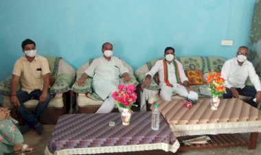 भाजपा जिला अध्यक्ष की अध्यक्षता में धन्यवाद बैठक का किया आयोजन