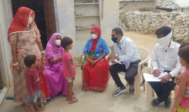 लाडेसर सर्वे अभियान ग्रामीण क्षेत्रों में जारी