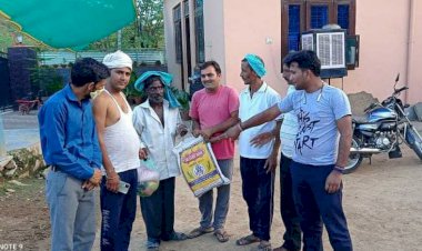 जरुरतमंद परिवारों को राशन किटों का किया वितरण