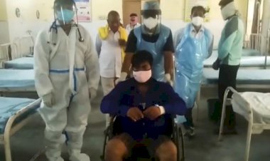 कोरोना संक्रमित मरीजों के लिए भगवान बने अस्पताल के चिकित्सक राजपाल