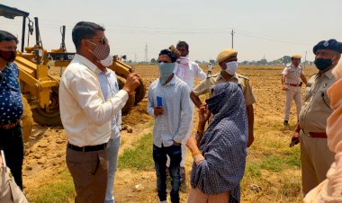 तनाव हुआ खुशी में तब्दील, प्रशासन और कृषको में बनी सहमति शीघ्र होगा दिल्ली बड़ोदरा रोड का निर्माण