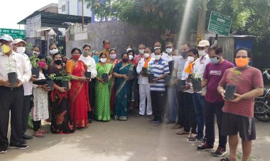 विश्व पर्यावरण दिवस पर प्रकृति प्रेमियों ने पौधे किए वितरण