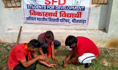 एबीवीपी ने विश्व पर्यावरण दिवस के मौके पर शुरू किया एक व्यक्ति एक पौधा अभियान