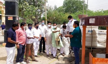 विश्व पर्यावरण दिवस पर हिन्दू सेवा मंडल ने पक्षियों के चबूतरे व तालाब में मछलियों के लिए डाला दाना