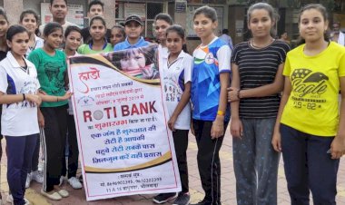 रोटी बैंक की सेवाये आज से पुनःभीलवाडा मे  समाज के असहाय वर्ग के लिए शुरू