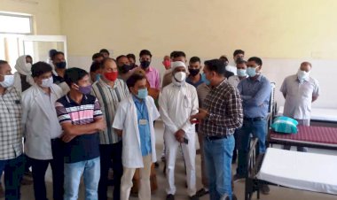 विधायक ने बर्डोद सीएचसी में अल्ट्रासाउंड मशीन  सहित अन्य आवश्यक सामान देने की घोषणा