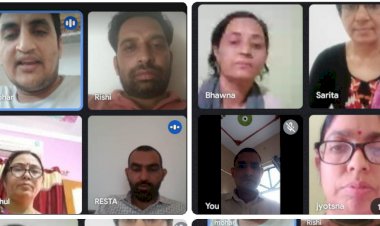 शिक्षक संघ रेसटा के पदाधिकारियों ने विश्व पर्यावरण दिवस पर परिवार के प्रत्येक सदस्य के जन्मदिन पर एक-एक पौधा लगाने का लिया संकल्प