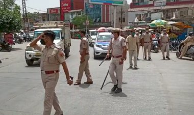 छुट्टी के बाद लौटे बहरोड़ थाना अधिकारी ने सम्भाली कानून व्यवस्था की कमान