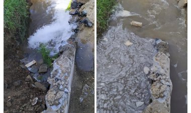 पाइपलाइन लीकेज के कारण हजारो लीटर पानी हुआ बर्बाद, लापरवाह कर्मचारियों के खिलाफ कार्यवाही की माँग