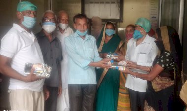 बयाना में रोटी बैंक शुरू, अस्पताल में मरीजो को उपलब्ध कराया निशुल्क भोजन