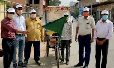 लूपिन ने पालिका के सहयोग से ड़ीग कस्बे में सफाई कर उठवाया कचरा