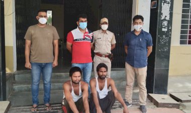 मोबाईल टावरों की बैटरी चोरी करने वाले गिरोह के दो शातिर चोर गिरफ्तार