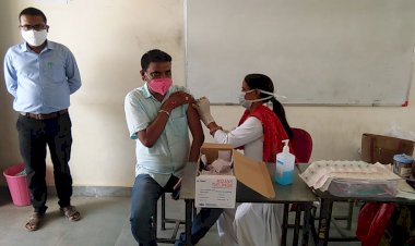 बागोरिया की ढाणी में आयोजित हुआ कोविड वैक्सीनेशन शिविर, 300 लोगो को लगे टीके