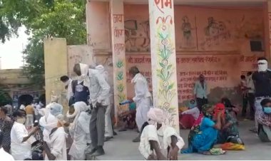 कोरोना महामारी के चलते प्रशासन हुआ सुस्त मजिस्ट्रेट ने दिखाई सख्ती