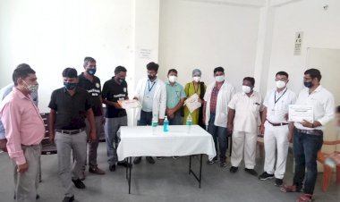 उदयपुरवाटी कस्बे के सीएचसी में हुआ भामाशाहों का सम्मान