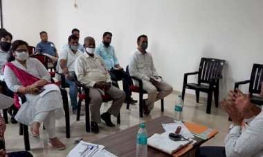 लादूलाल तेली की अध्यक्षता मे सम्पन्न हुई भाजपा की  महत्वपूर्ण संगठनात्मक बैठक