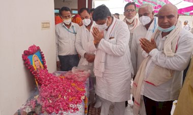 विधायक की पत्नी व पूर्व प्रधान पांची देवी को दी श्रद्धांजलि