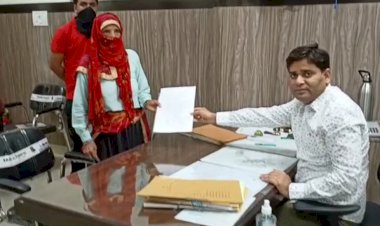 अतिक्रमण हटवाने बाबत एसडीएम को ज्ञापन सौंपा