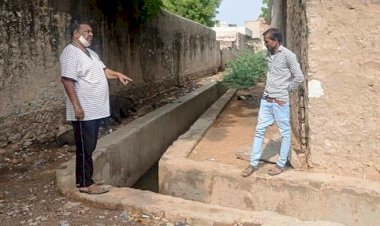 नगर परिषद उपसभापति भाटी ने गुणावती क्षेत्र के वार्डो का किया औचक निरीक्षण