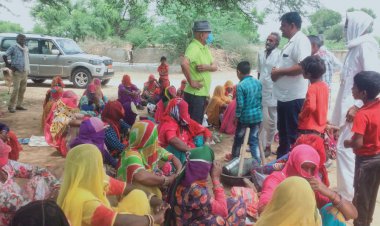विधायक मुरावतिया ने डोडवाड़ी ग्राम की समस्या सुन मौके पर किया समस्याओं का निस्तारण