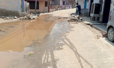 राइजिंग लाइन क्षतिग्रस्त, लापरवाह बने कर्मचारी