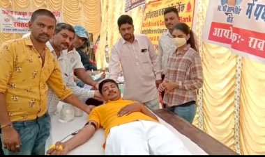 36 कोम के युवाओं ने स्व. आनंद पाल् सिंह की चतुर्थ पुण्य स्मृति में किया साप्ताहिक रक्तदान